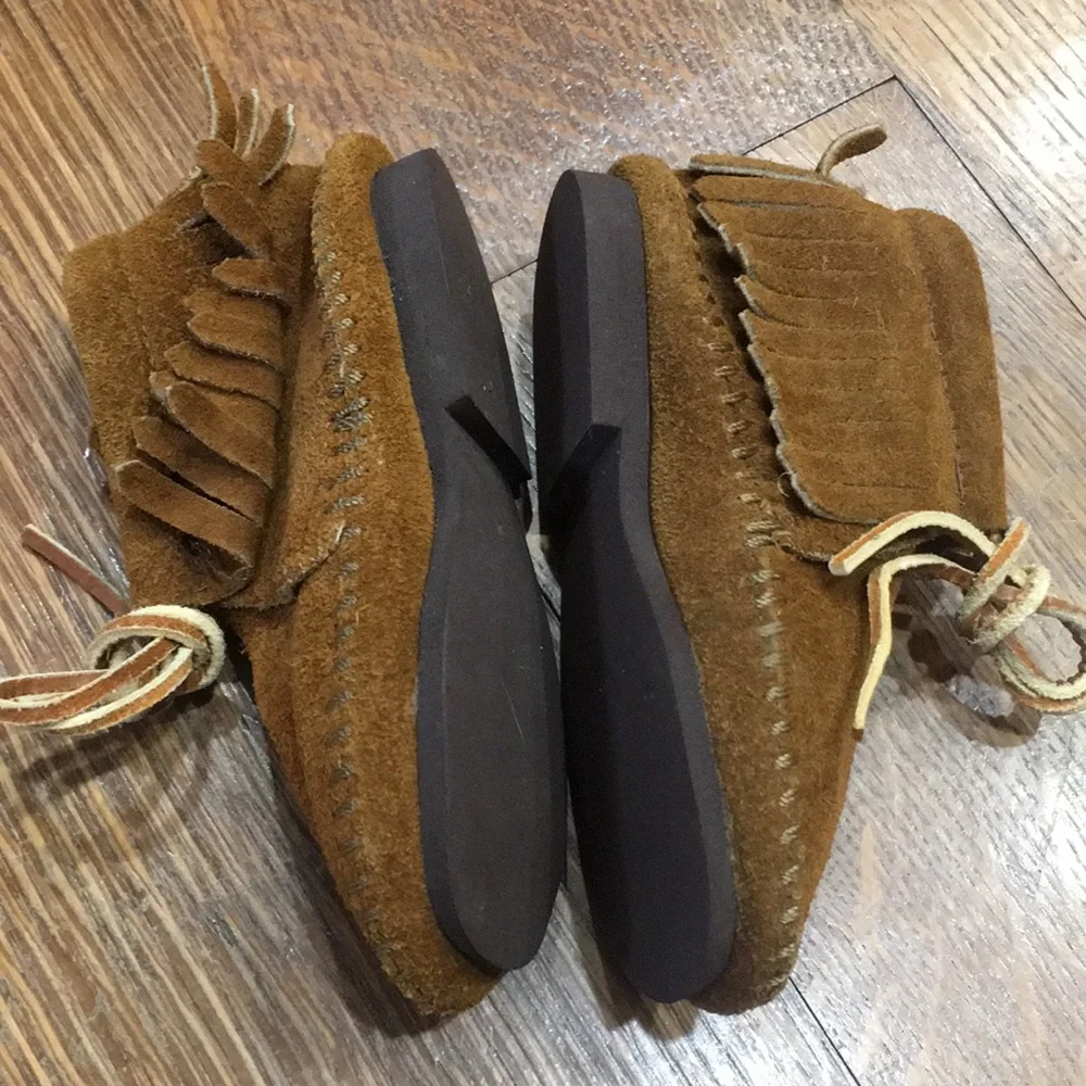 Vintage Kids Moccasin Shoes